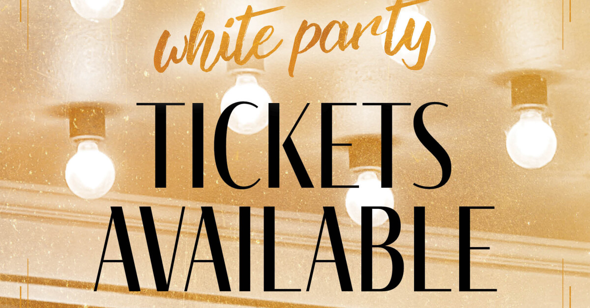 Tickets on Sale for Trillium Health’s White Party