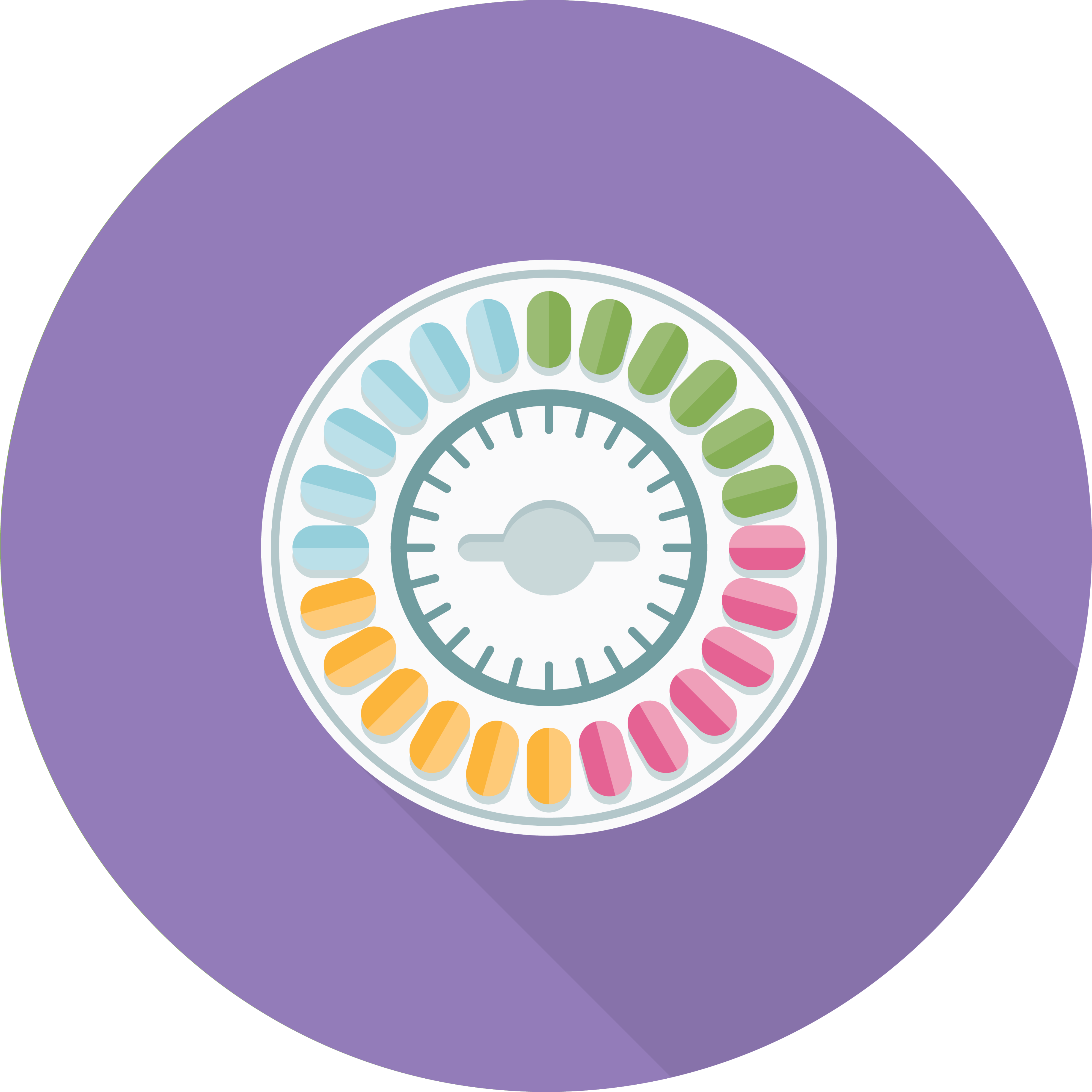 Color Contraception Icon