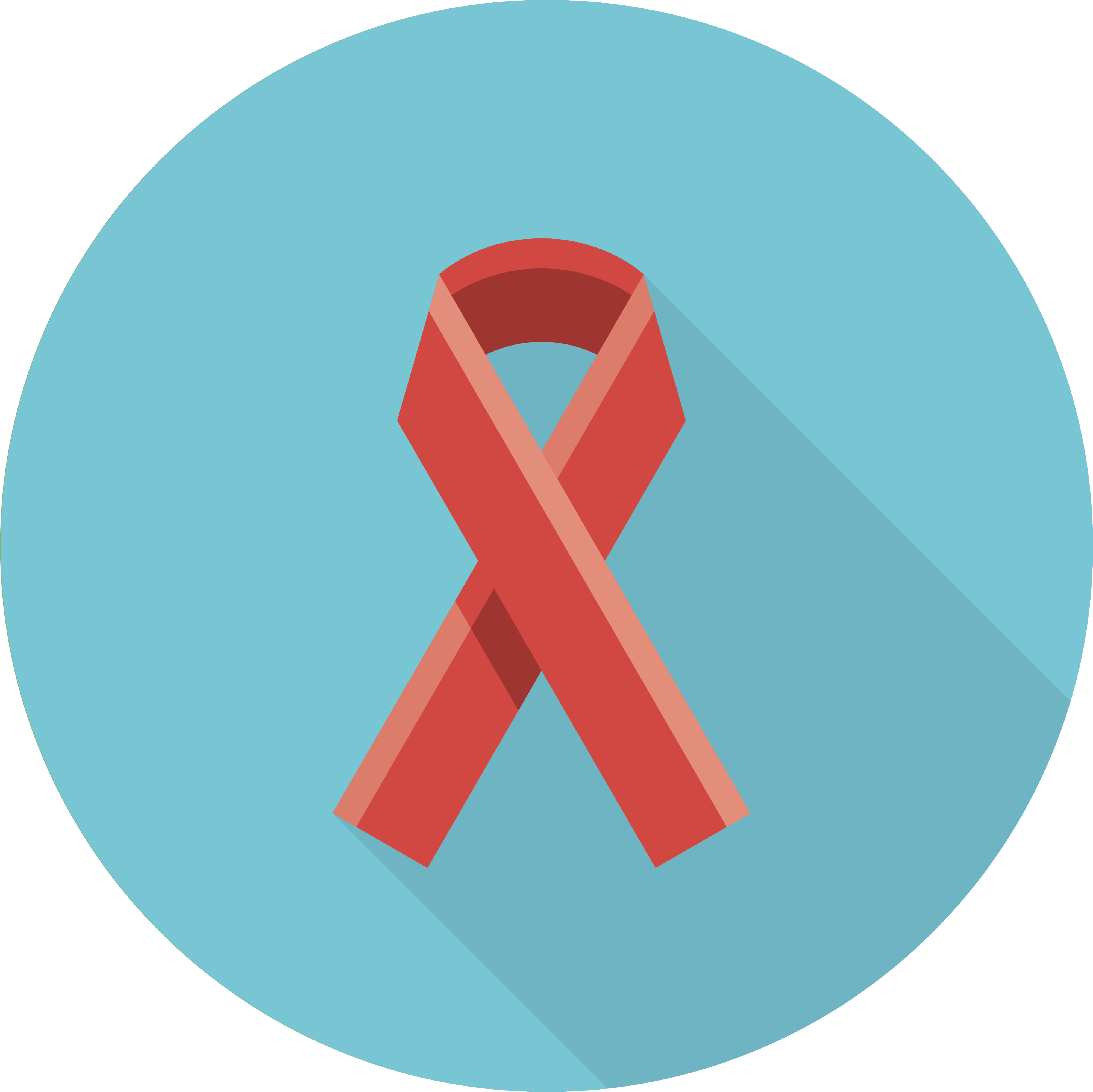 Color HIV Testing Icon